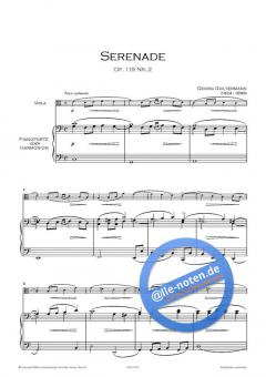 Serenade von Georg Goltermann 