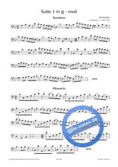 5 Suiten für Cello Solo 1740 Heft 1 im Alle Noten Shop kaufen