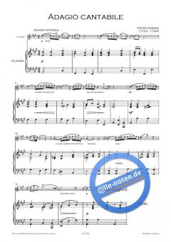 Adagio Cantabile (Morceaux de Salon) von Pietro Nardini 