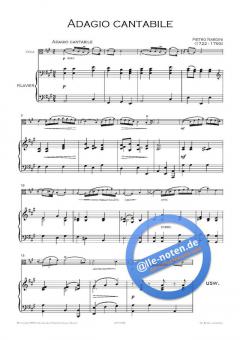 Adagio Cantabile (Morceaux de Salon) von Pietro Nardini 