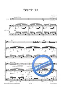 Berceuse von Tor Aulin 