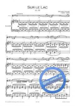 Sur le Lac von Benjamin Godard 