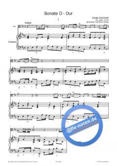 1. Sonate für Viola und Basso continuo von Giorgio Antoniotti im Alle Noten Shop kaufen