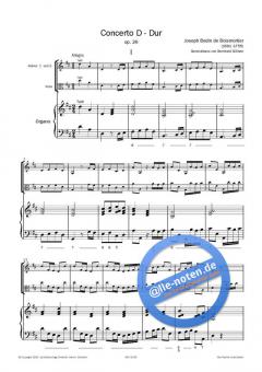 Concerto D-Dur (Joseph Bodin de Boismortier) 