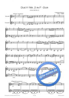 Duo Nr. 2 in F-Dur op. 33 von Charles Jean-Baptiste Dancla 