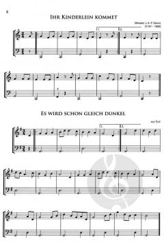 Erste Weihnachtslieder 