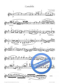 Cantabile D-Dur von Niccolò Paganini 