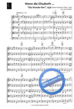 Wenn die Elisabeth... (Robert Katscher) 