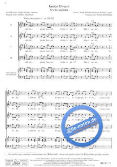 Jambo Bwana von Teddy Kalanda Harrison 