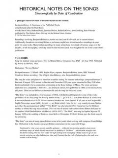 Collected Songs von Benjamin Britten 