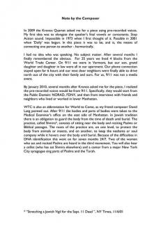 WTC 9/11 von Steve Reich 