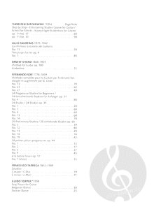 Klassische Gitarrenetüden 
