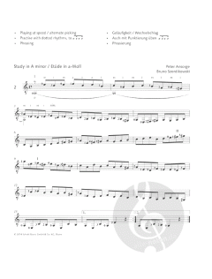 Klassische Gitarrenetüden 