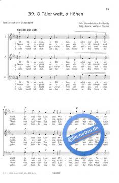 Chor zu dritt 4: Kein schöner Land 