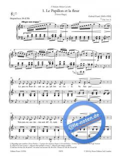 Lieder Band 1 von Gabriel Fauré 