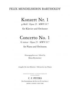 Piano Concerto No. 1 von Felix Mendelssohn Bartholdy 