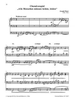 Orgelwerke Band 1 von Josef Marx im Alle Noten Shop kaufen