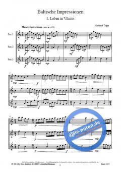 Baltische Impressionen von Hartmut Tripp 