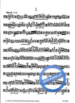 12 Studien für Tenorposaune von Otto Maenz im Alle Noten Shop kaufen