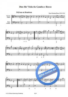 Zwei Duos mit Viola da Gamba von Ernst Christian Hesse im Alle Noten Shop kaufen