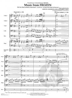 Music from Frozen von Robert Lopez 