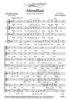 Abendlied (Bleib bei uns, denn es will Abend werden) (Joseph Gabriel Rheinberger) 
