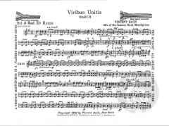 Viribus Unitis von Vincent Bach 
