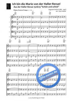 Ich bin die Marie von der Haller-Revue! (Siegwart Ehrlich) 