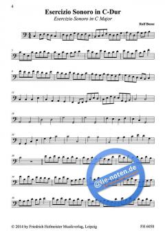 Esercizio Sonoro in C-Dur und Transpositionen von Ralf Busse 