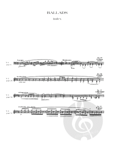 Ballads - Nocturnes von Frédéric Chopin 