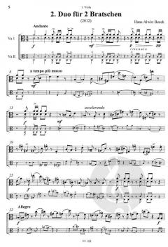 3 Duette von Hans Alwin Beeck für 2 Bratschen im Alle Noten Shop kaufen
