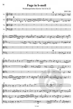 Das Wohltemperierte Klavier Teil II Heft 5 von Johann Sebastian Bach 