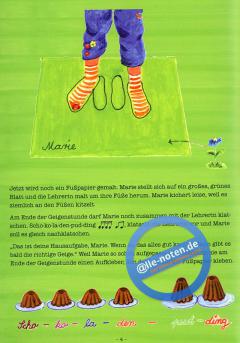 Marie lernt Geige spielen (Veronika Gleißner-Fellmann) 