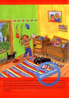 Marie lernt Geige spielen (Veronika Gleißner-Fellmann) 