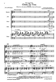 Close To You (Burt Bacharach) 