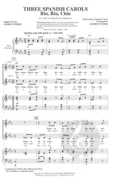 Three Spanish Carols 