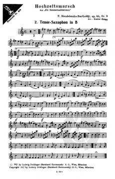 Hochzeitsmarsch (Felix Mendelssohn Bartholdy) 