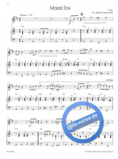 Klezmer für Klarinette und Klavier im Alle Noten Shop kaufen