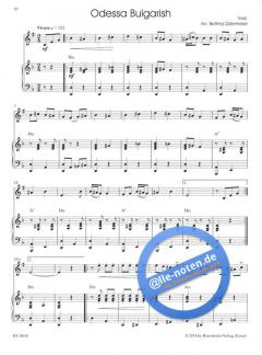 Klezmer für Klarinette und Klavier im Alle Noten Shop kaufen