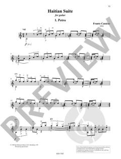 Gitarrenwerke von Franz Casseus 