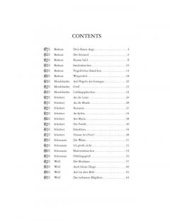 Deutsche Lieder des 19. Jahrhunderts 