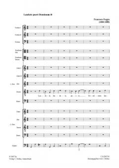 Laudate Pueri (Psalm 112) (Francesco Foggia) 