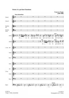 Beatus vir (Psalm 111) (Francesco Foggia) 