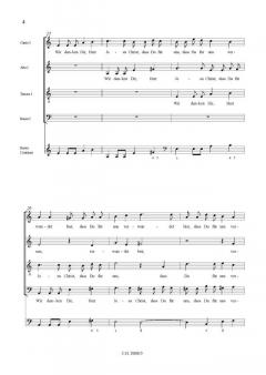 Wir danken Dir, Herr Jesu Christ (Crato Büttner) 