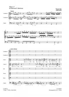 Missa in honoris Sancta Barbarae (Vinzenz Fux) 