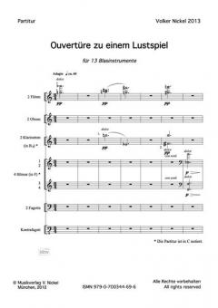 Ouvertüre zu einem Lustspiel (Volker Nickel) 