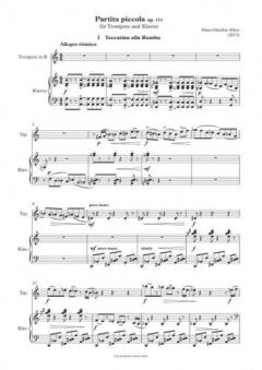 Partita piccola op. 111 von Hans-Günther Allers 