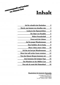 Wanderlieder für Steirische Harmonika 