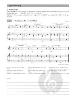 Literatur für den Anfangsunterricht im Sologesang 1 von Heinrich von Bergen 