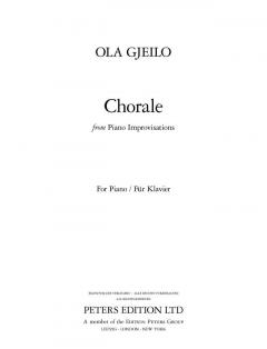 Chorale von Ola Gjeilo 